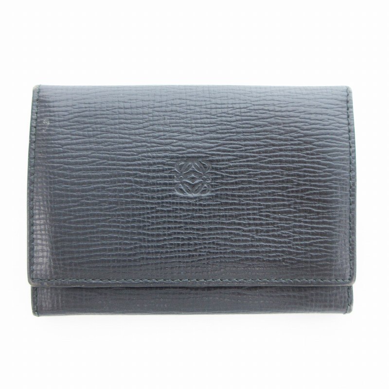ロエベ　名刺入れ　ネイビー系 楽天市場】ロエベ/LOEWE 名刺入れ メンズ PUZZLE STITCHES