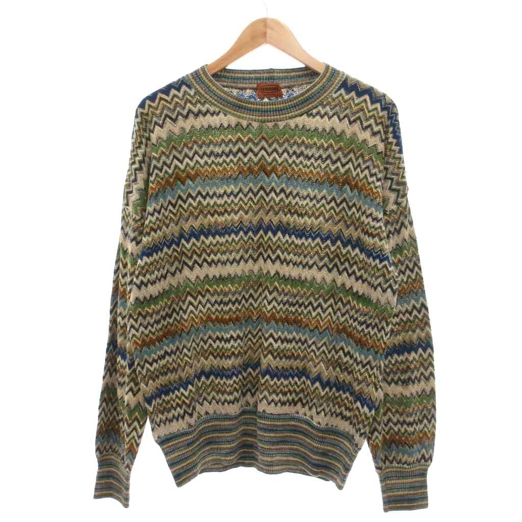 楽天市場】MISSONI ミッソーニ ニット 90s リーフ ジャガード コットン