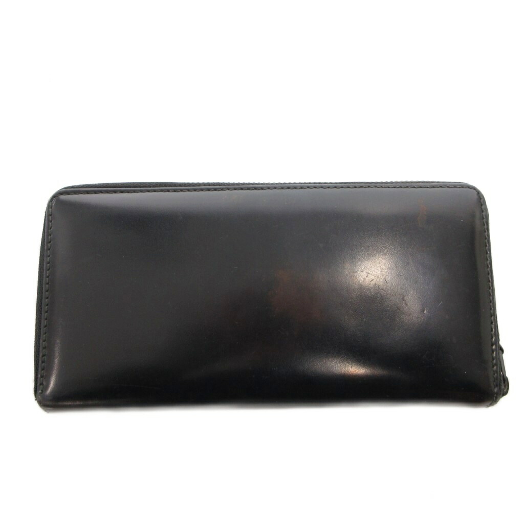 【中古】コムデギャルソン COMME des GARCONS CLASSIC LEATHER LINE LONG WALLET BLACK 長財布 ウォレット レザー 黒 ブラック SA0110 /FF メンズ 【ベクトル 古着】 260316