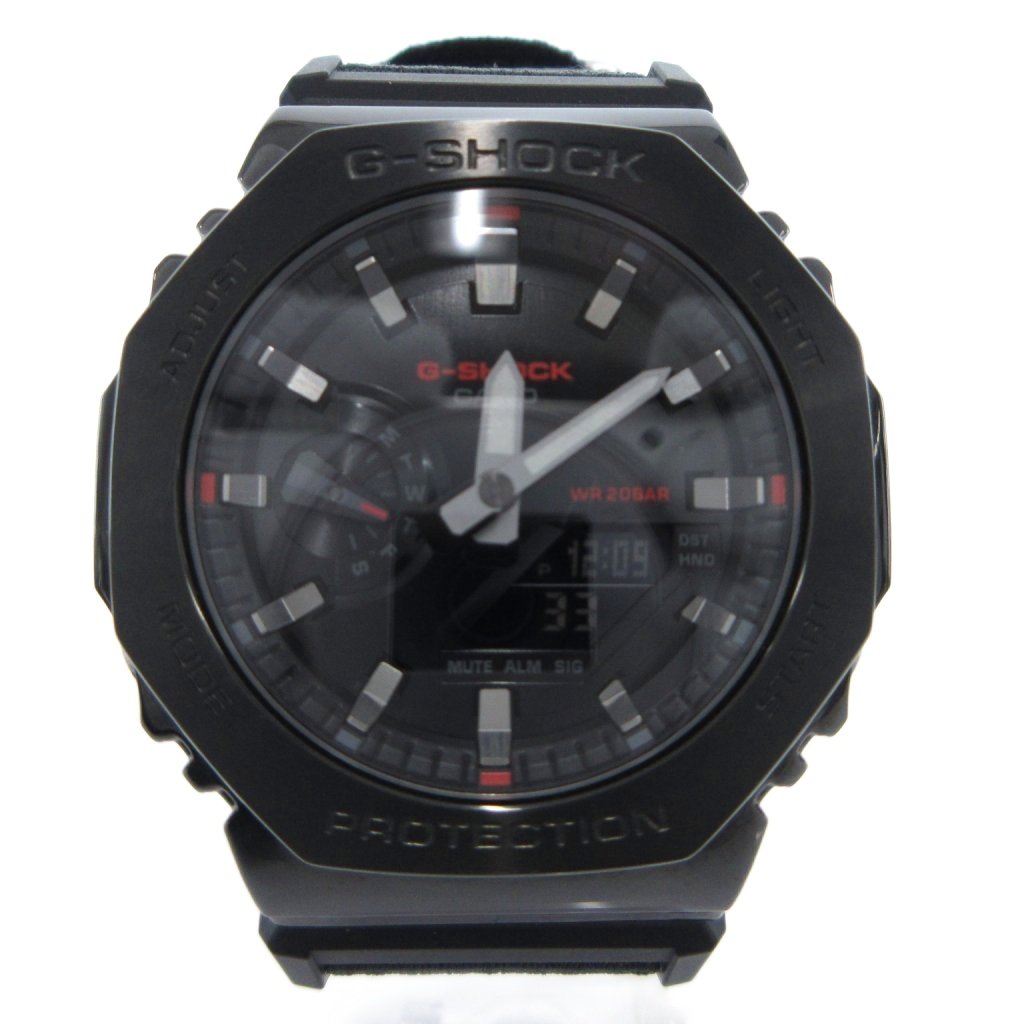 【中古】ジーショック G-SHOCK ウオッチ 御覧になる アナデジ 石英 2針 暦 黒 黒いこと GM-2100CB-1AJF /FF メンズ 【ベクター 古着】 260508