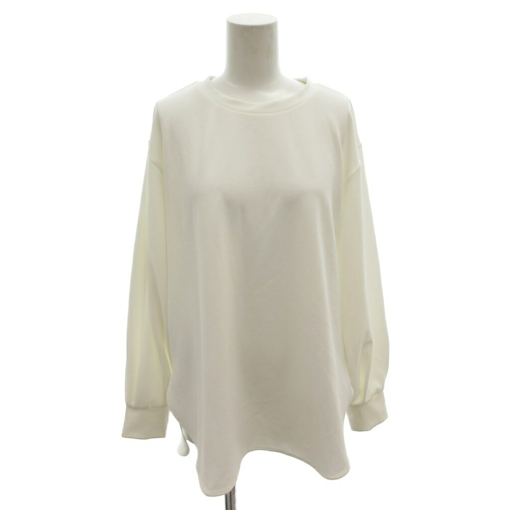 【中古】ビアズリー BEARDSLEY ガリャルダガランテ 23AW Tトップ ティーシャツ 上着 長袖 F 白 白いこと /FF レディース 【ベクター 古着】 260514