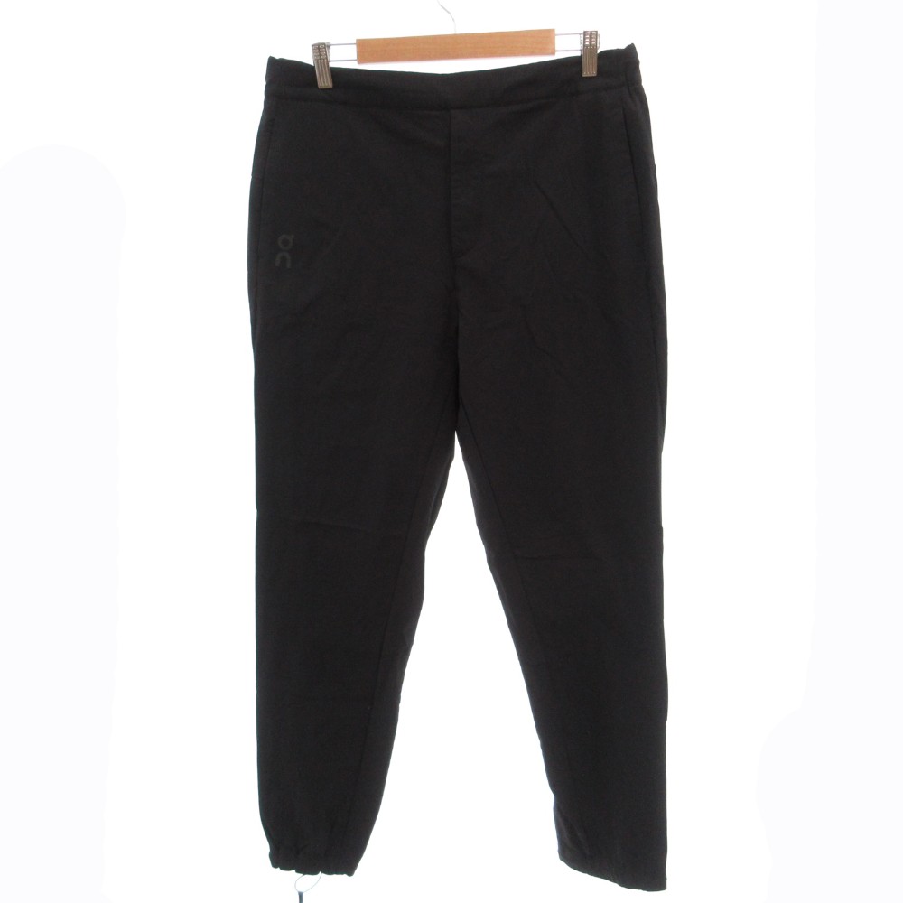 【中古】オン ON Active Pants 駈けっくら ズボン下 生やさしい テーパード ロゴタイプ ナイロン XL 黒 黒いこと /FF メンズ 【ベクター 古着】 260528