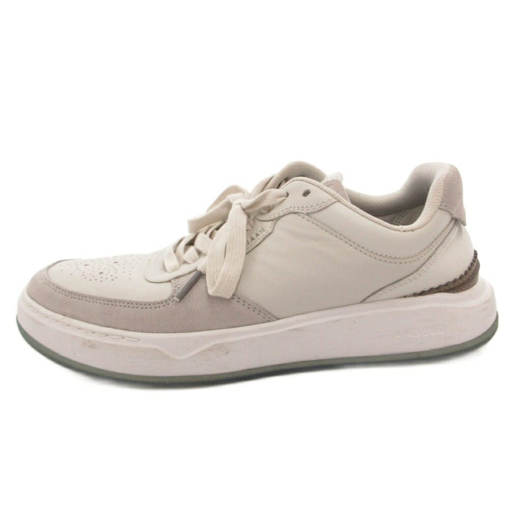 【中古】電話を掛けるハーン COLE HAAN 地びた労働者階級 クロスオーバー スニーカー シューズ 置き目撥ねのける US8.5 白 白いこと C34903 /FF メンズ 【ベクター 古着】 260528