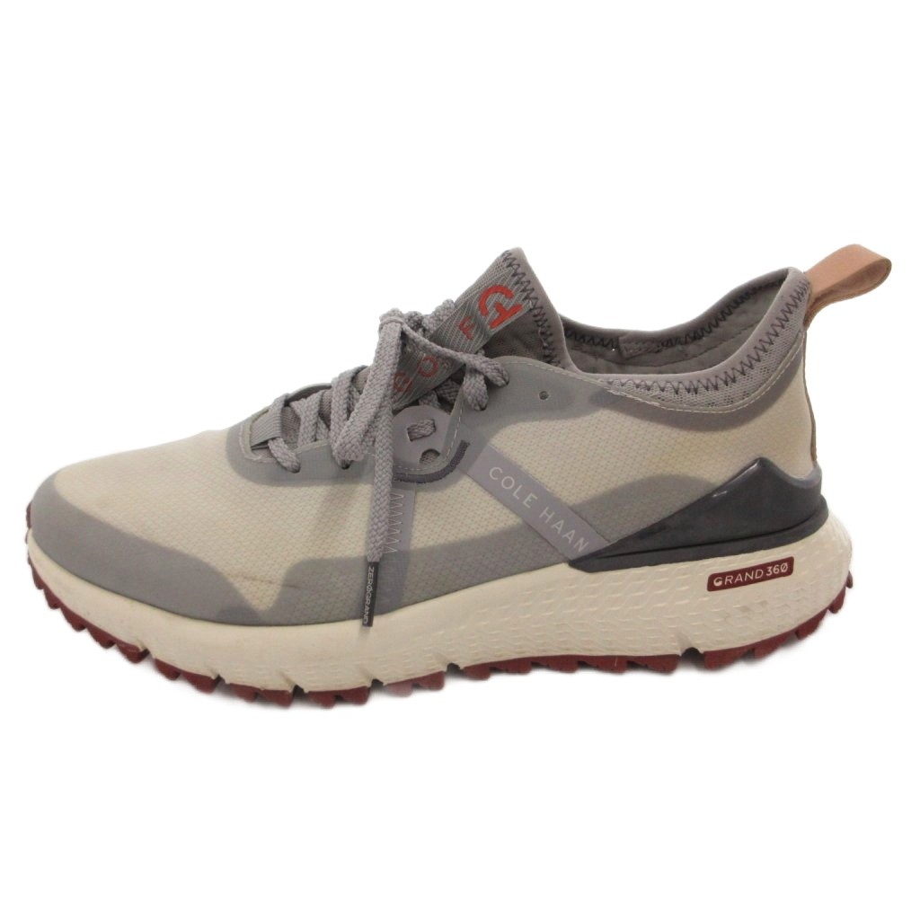 【中古】電話を掛けるハーン COLE HAAN 無し地びた オーバーテイクゴルフ スニーカー シューズ US8.5 薄墨色 C37234 /FF メンズ 【ベクター 古着】 260528
