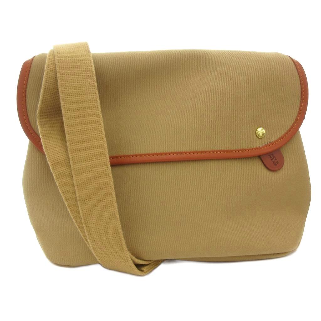 【中古】ブレディ BRADY AVON ショルダーバッグ 斜め掛け クロスボディ キャンバス レザー ベージュ ブラウン 19ABDP /MG レディース 【ベクトル 古着】 260623｜ブランド古着ベクトルプレミアム店