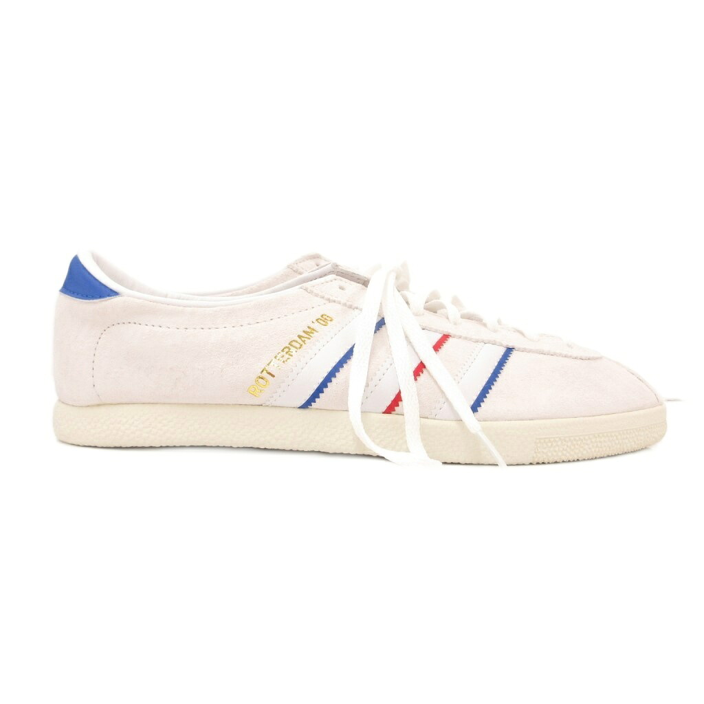 【中古】未使用品 アディダスオリジナルス adidas originals タグ付き ロッテルダム 00 ROTTERDAM 00 UEFA EURO 2024 スニーカー シューズ ローカット 25cm 白 ホワイト IH4776 /JS レディース 【ベクトル 古着】 260623｜ブランド古着ベクトルプレミアム店