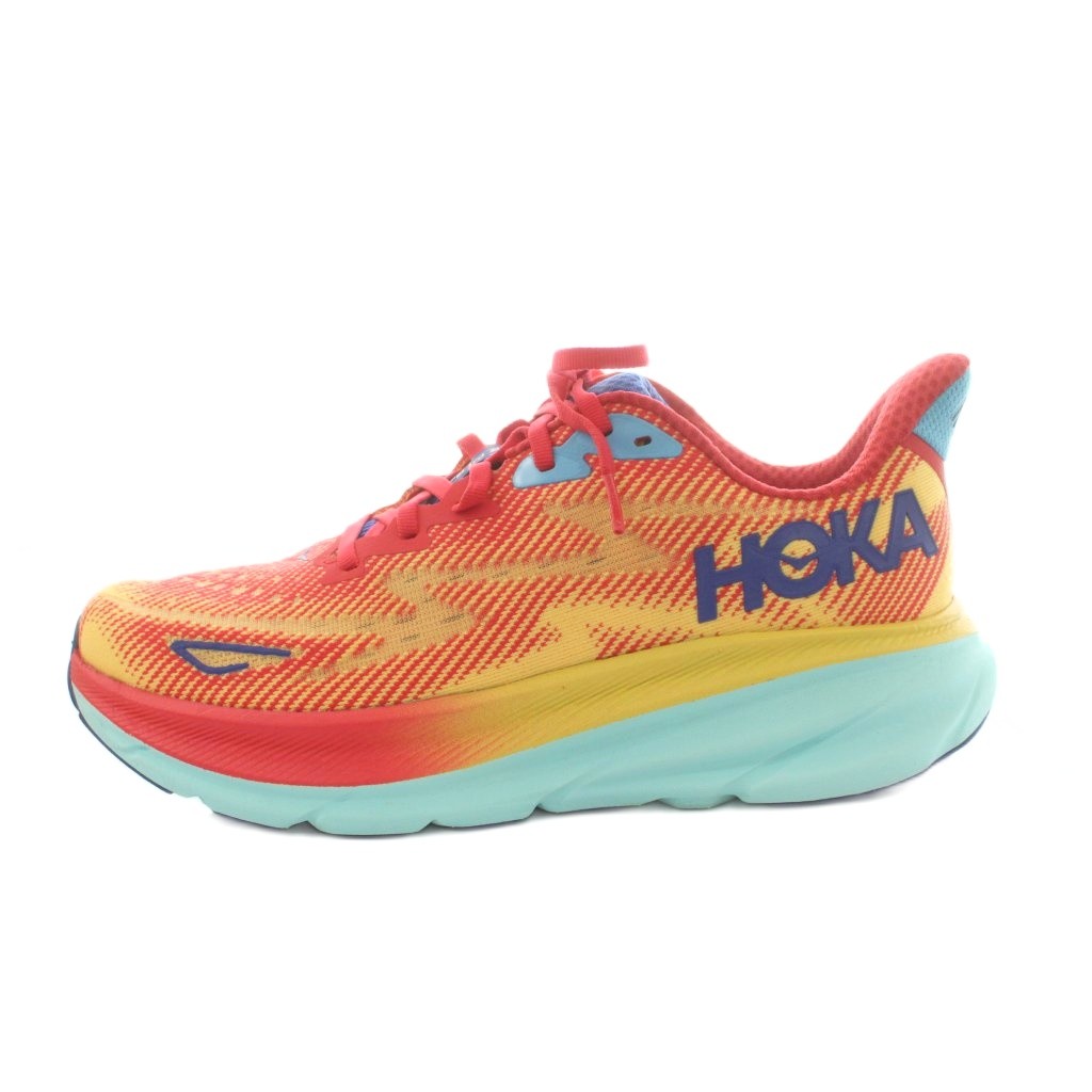 【中古】ホカオネオネ HOKA ONE ONE Clifton 9 スニーカー シューズ US7.5 25.5cm マルチカラー 1127895 /MI メンズ 【ベクトル 古着】 260714｜ブランド古着ベクトルプレミアム店