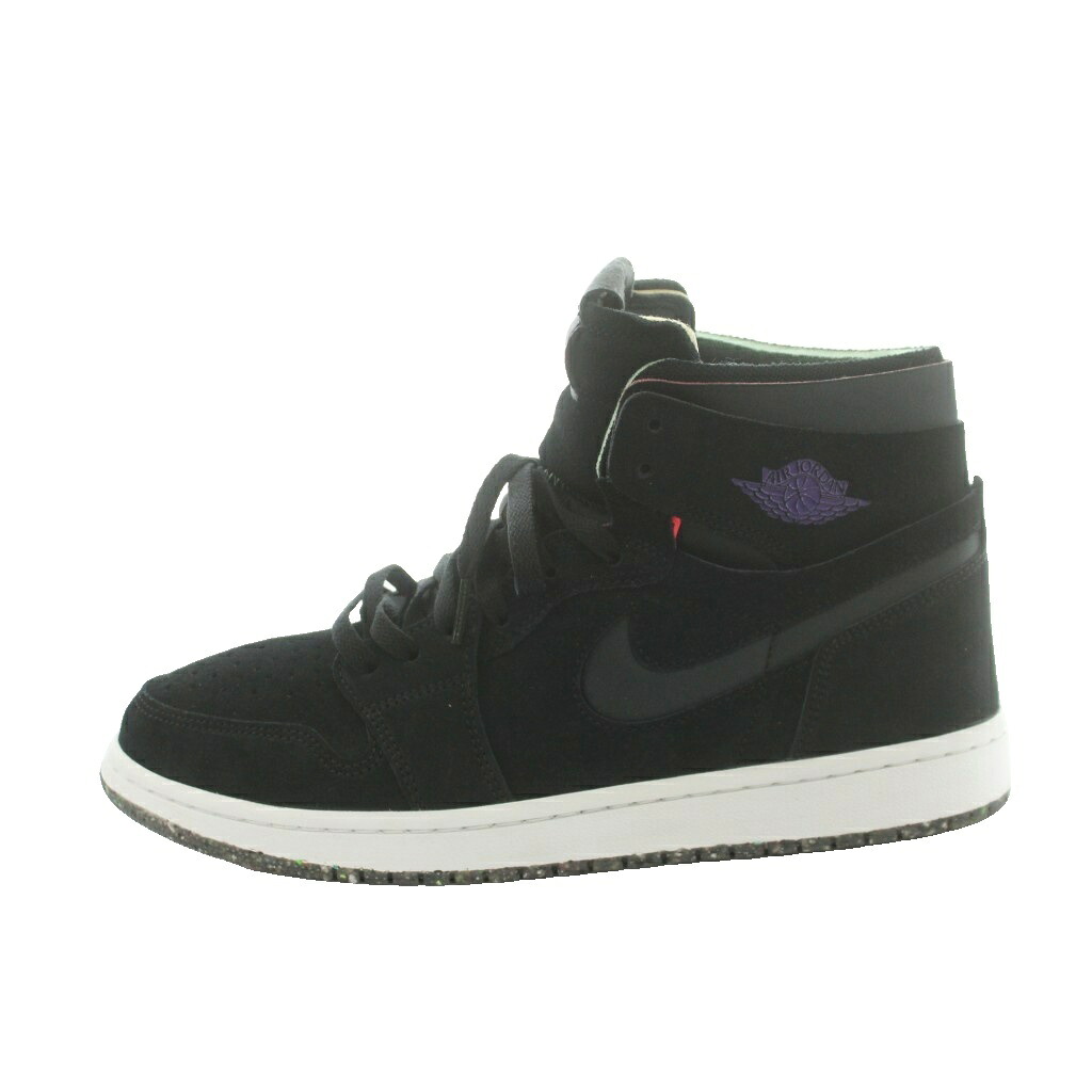 【中古】ナイキ NIKE Air Jordan 1 High Zoom "Court Black" スニーカー ハイカット シューズ US10.5 28.5cm CT0978-005 /MI メンズ 【ベクトル 古着】 260715｜ブランド古着ベクトルプレミアム店
