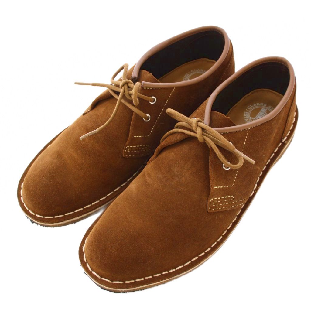 【新品未使用】廃盤クラークスclarks スエードシューズ uk8.5 レア色 新品未使用】廃盤クラークスclarks スエードシューズ uk8.5 レア色