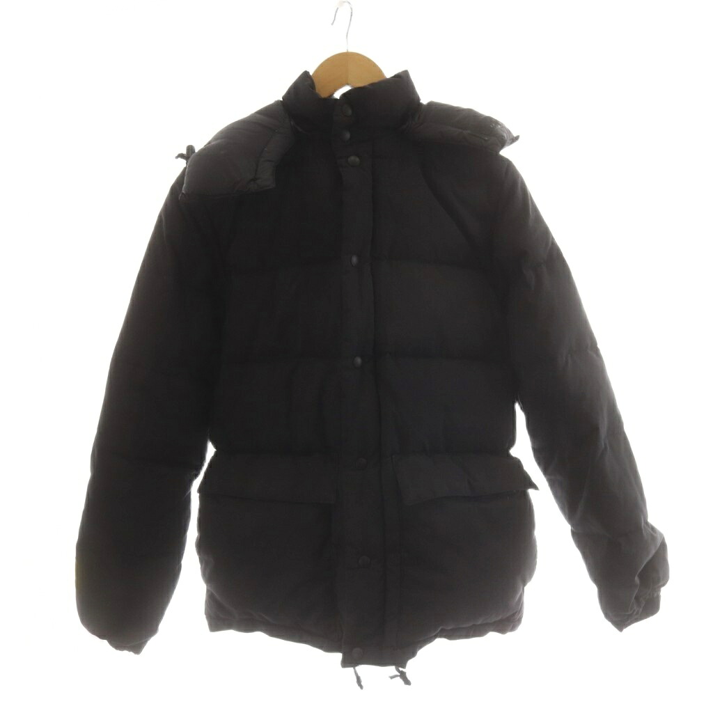 【中古】クレセントダウンワークス Crescent Down Works 落ち込む上衣 ボンネット アウター XS 黒 黒いこと /AN68 メンズ 【ベクター 古着】 260514