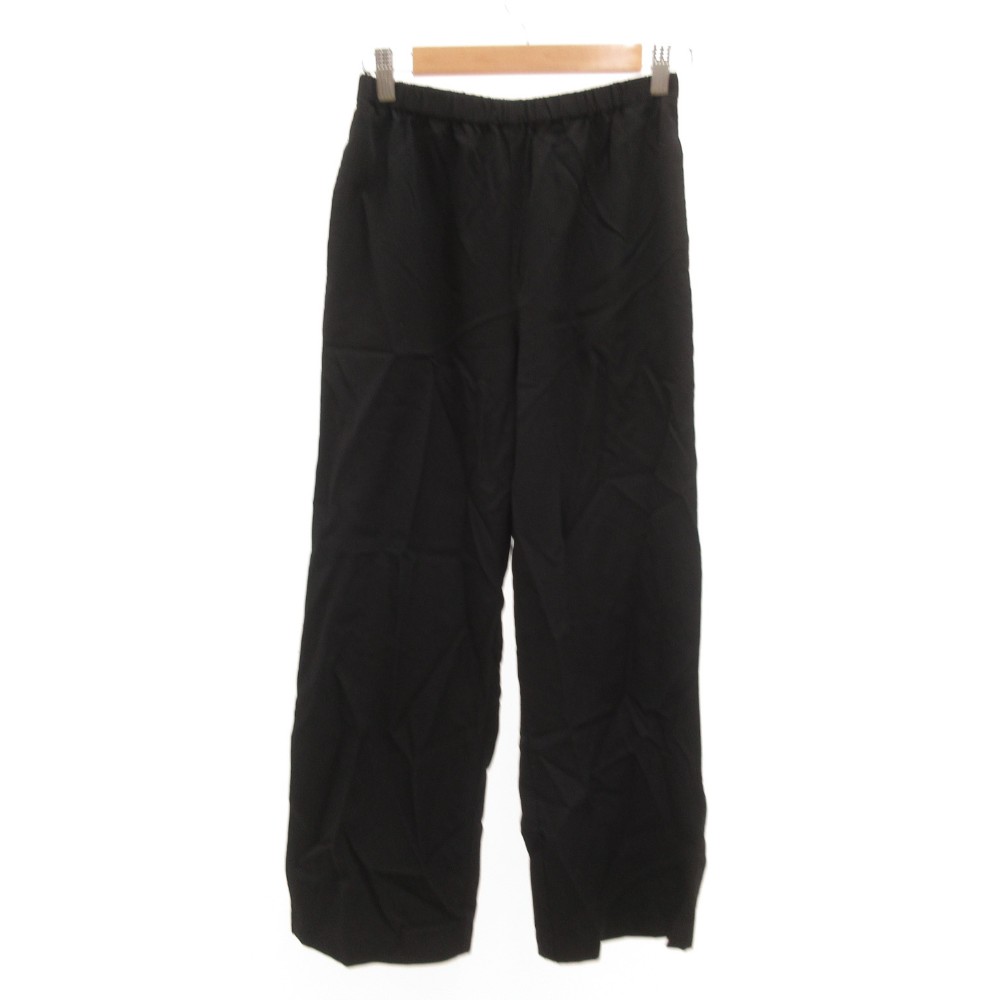 【中古】トリココムデギャルソン tricot COMME des GARCONS イージーパンツ スラックス ワイド 黒 ブラック /JS ■GY06 レディース 【ベクトル 古着】 260303