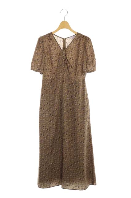 Tocca Lavender トッカ ブラウン Satin Print ワンピース aw 台形 古着 Ethical Dress 中古 半袖 台形 ロング 総柄 Vネック 0 茶 ブラウン Os レディース 中古 トッカ Tocca aw Lavender Ethical Satin Tocca Lavender トッカ ブラウン Satin Print ワンピース aw 台形 古着 Ethical Dress 中古 半袖 台形 ロング 総柄 Vネック 0 茶 ブラウン Os レディース 中古 トッカ Tocca aw Lavender Ethical Satin