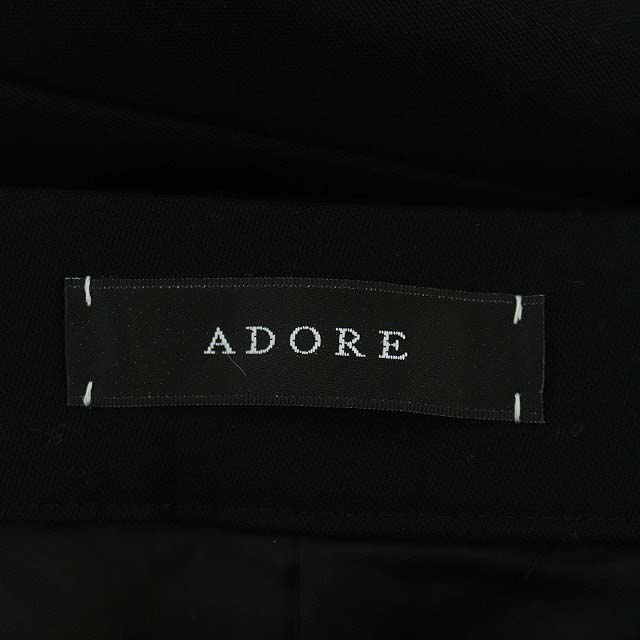 アドーア ADORE BLACK LABEL 20AW ドライウールスカート タイト ロング