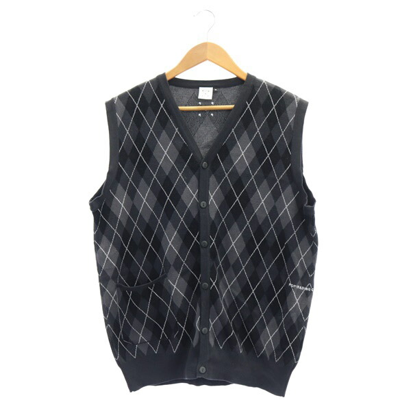 楽天市場】【中古】 BONCOURA (ボンクラ) PIPING VEST BLUE MOCK TWIST