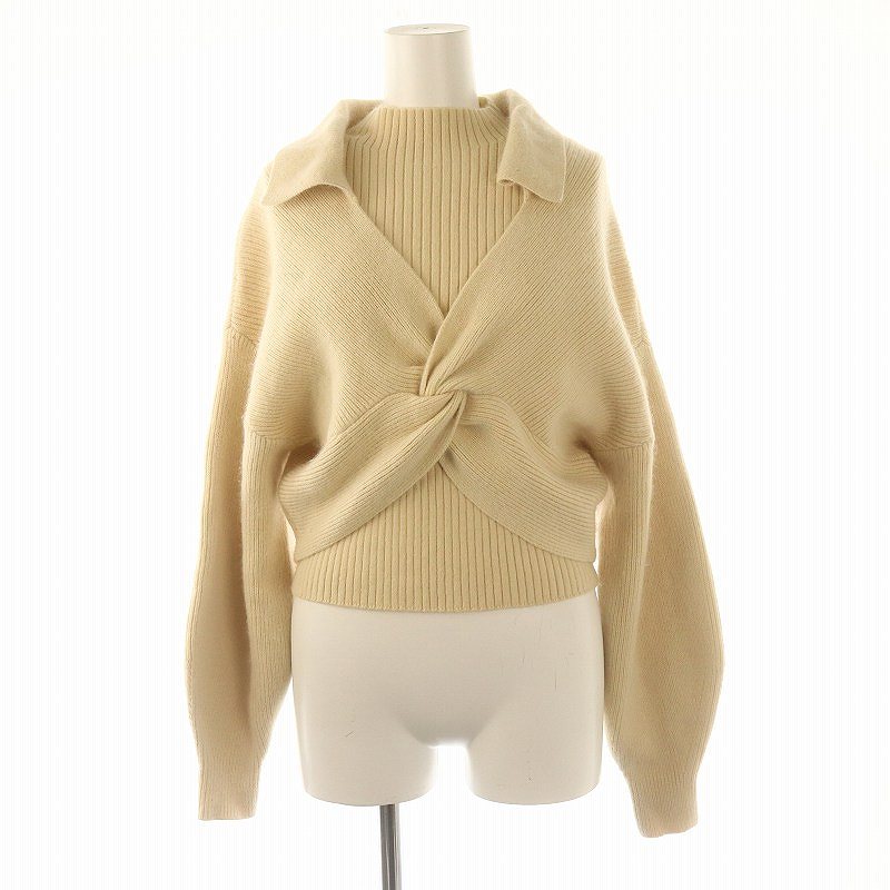 新品未使用ANAYI定番リブシリーズアンサンブル 楽天市場】【中古】アナイ ANAYI アンサンブルニット リブ