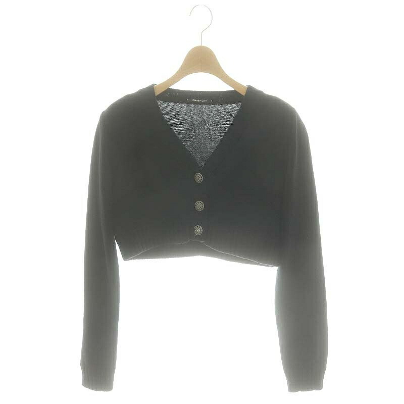 【未使用✨完売】FOXEY デイジーリン カーディガン ジュエルニット 黒 40 未使用✨完売】FOXEY デイジーリン カーディガン ジュエルニット