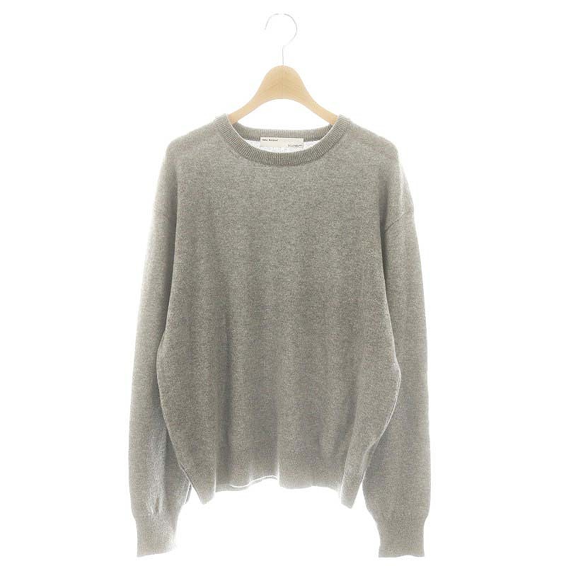 マルティニーク martinique 23AW カシミヤニットプルオーバー セーター 長袖 グレー /DF ■OS レディース マルティニーク 23AW カシミヤニットプルオーバー セーター 長袖