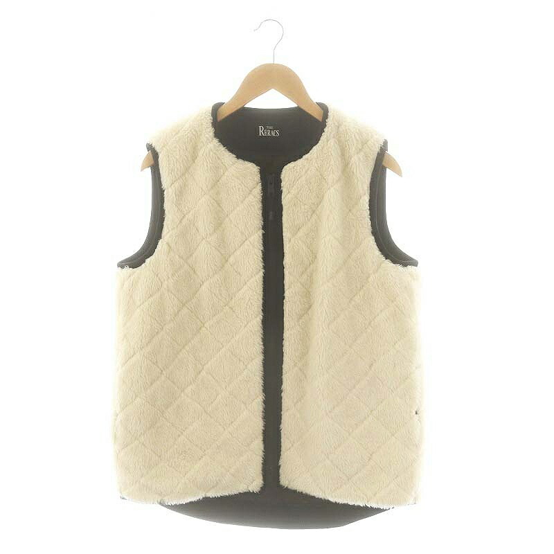 美品　the reracs ベスト　グレー 中古・古着通販】THE RERACS (ザ リラクス) V NECK PULLOVER