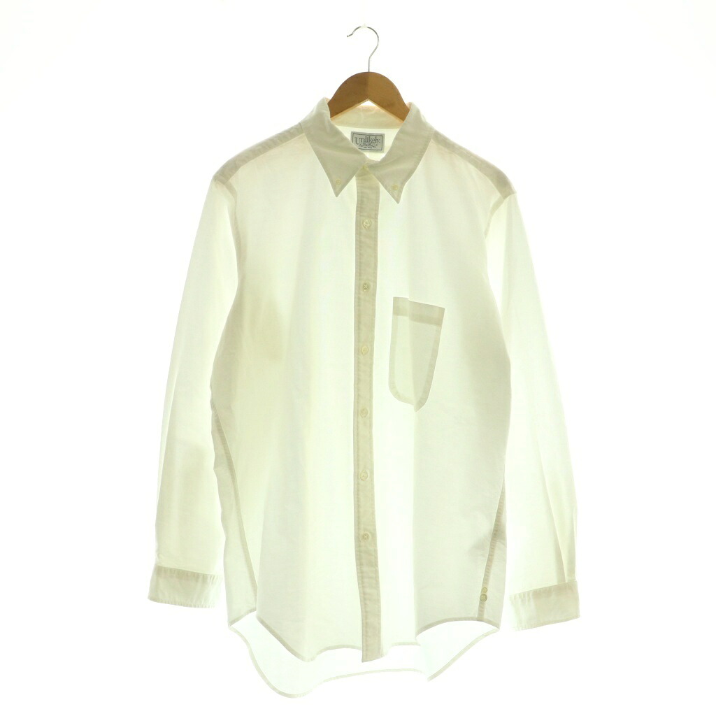 【中古】アンライクリー Unlikely 24SS Button Down Shirtsシャツ コットン L 白 /CX ■OS ■AD メンズ 【ベクトル 古着】 250919