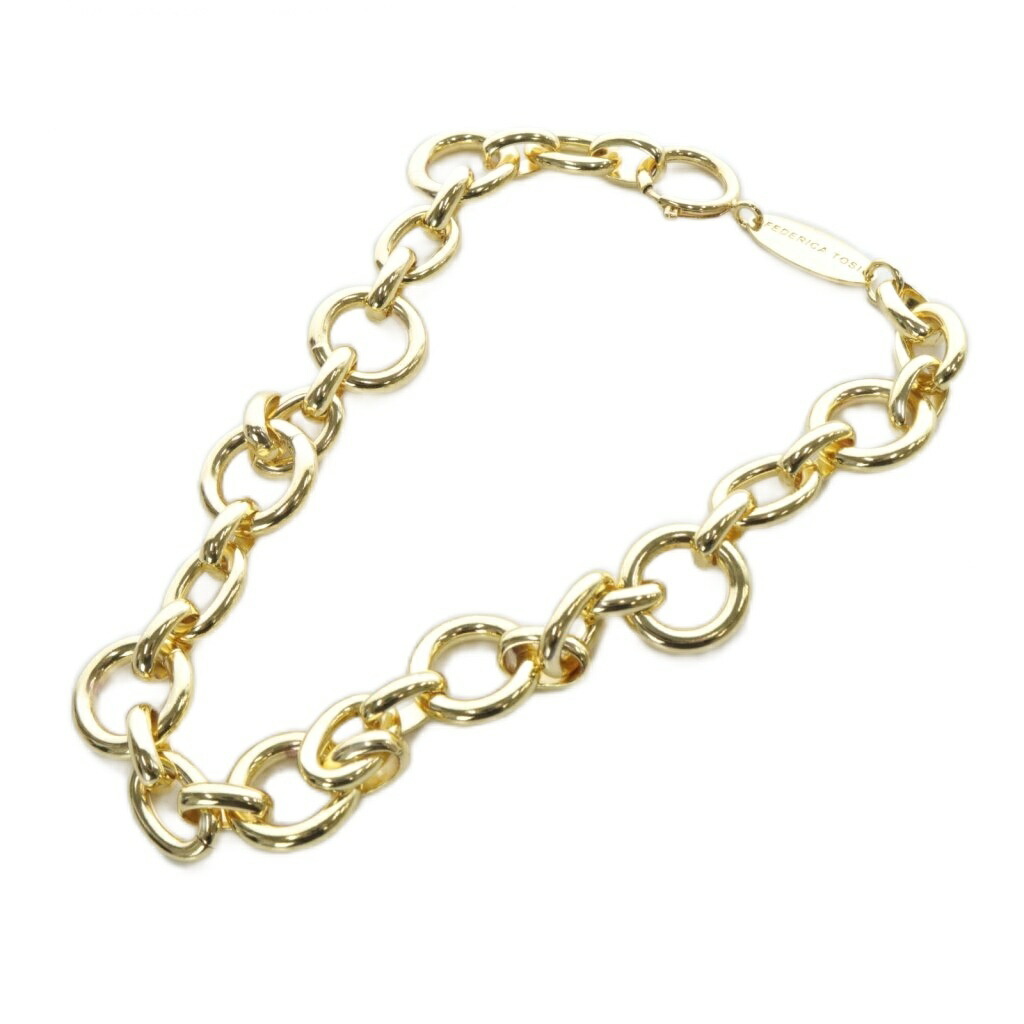 【中古】フェデリカトシ Federica Tosi. チェーンネックレス ゴールド色 /SR ■SH レディース 【ベクトル 古着】 251009