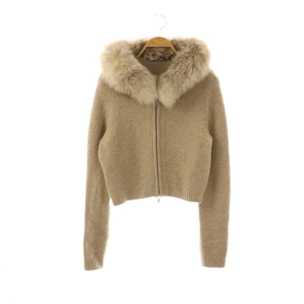 美品　FOXEY フォクシー　カシミヤ　ニット　パーカー 楽天市場】【フォクシー】Foxey カシミヤ ニット ジップアップ