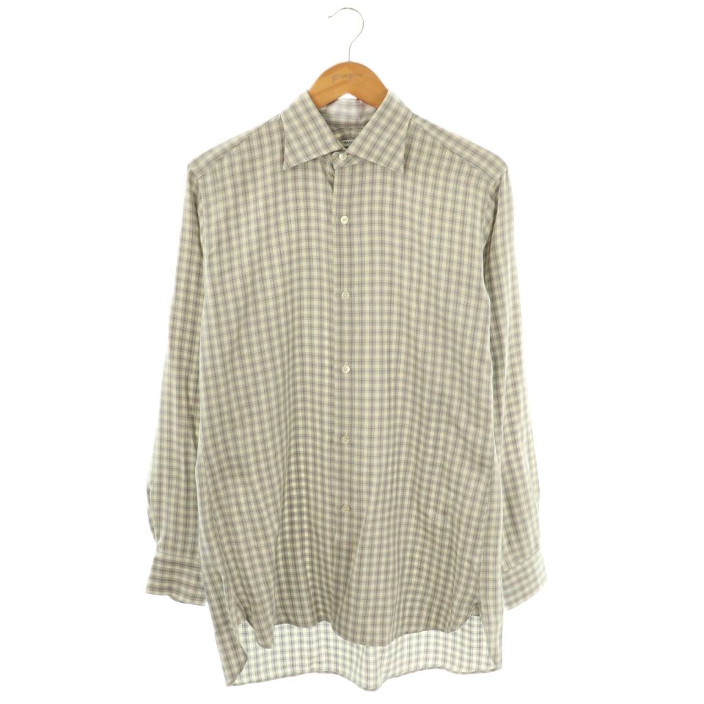 マーティーアンドサンズ 美品 24AW チェック 長袖シャツ マーティーアンドサンズ 美品 24AW チェック 長袖シャツ MAATEE&SONS