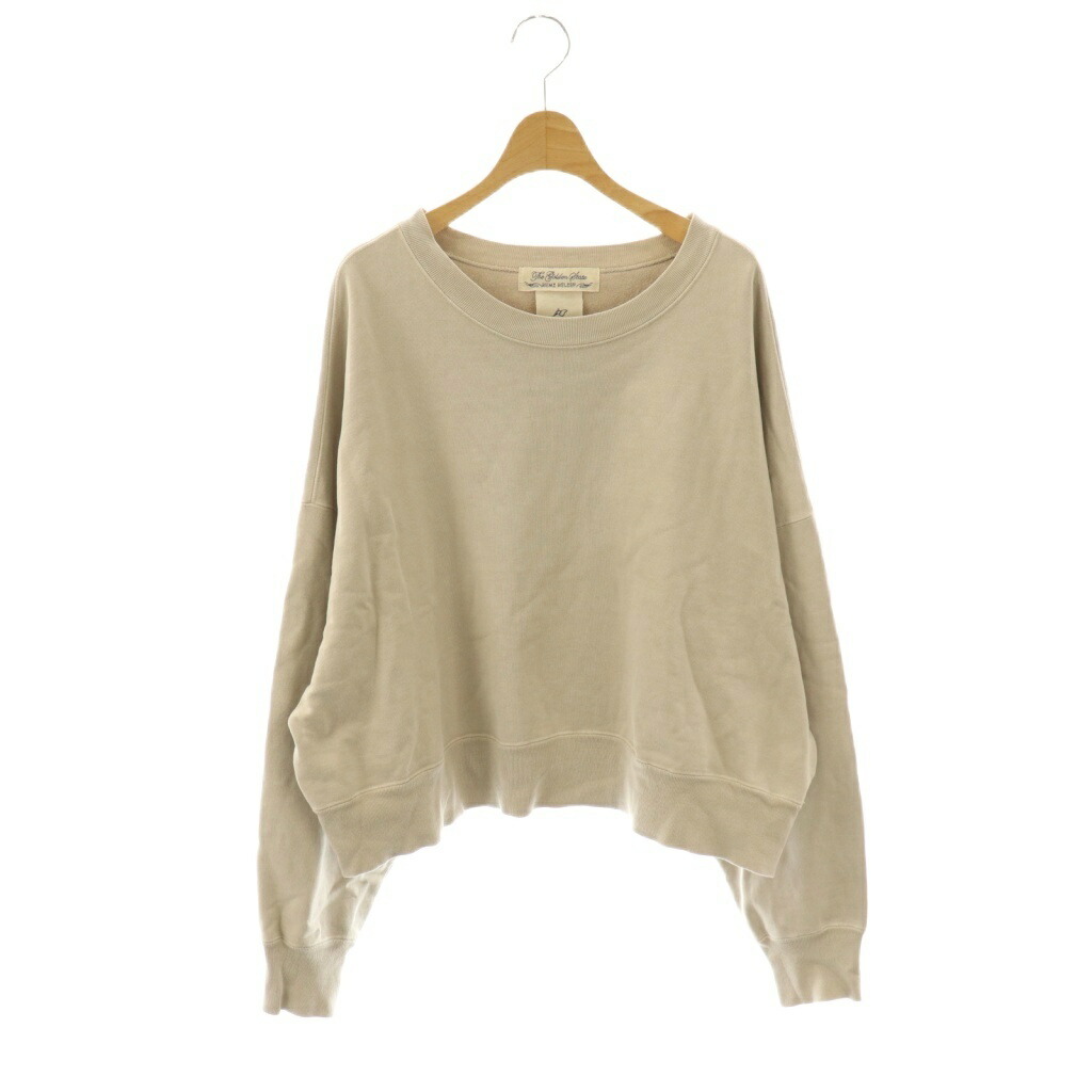 【中古】レミレリーフ REMI RELIEF Oversize Sweat スウェット プルオーバー 長袖 F ベージュ /HK ■OS レディース 【ベクトル 古着】 251028