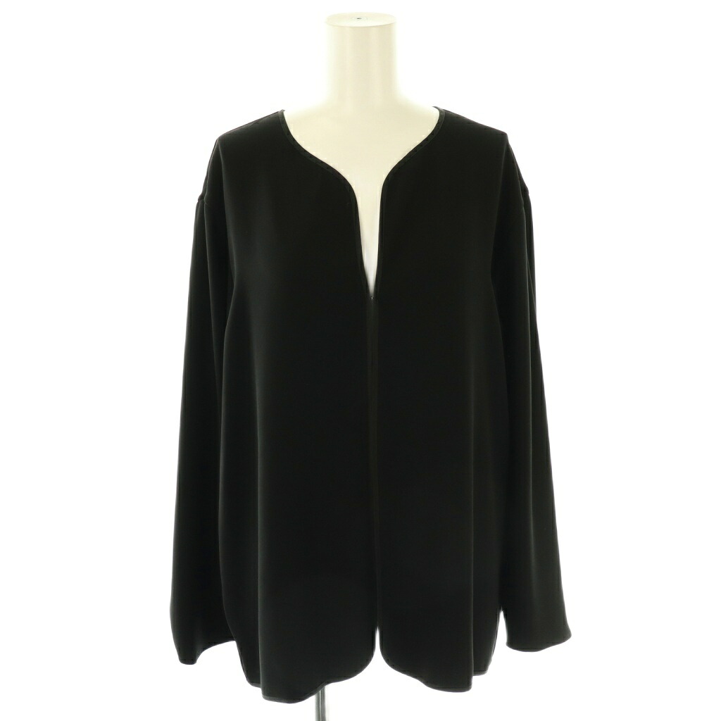 【中古】ケイナリタ KEINA RITA 25年 Long Sleeved Blouse ブラウス 長袖 F ブラック /DF ■OS レディース 【ベクトル 古着】 251105