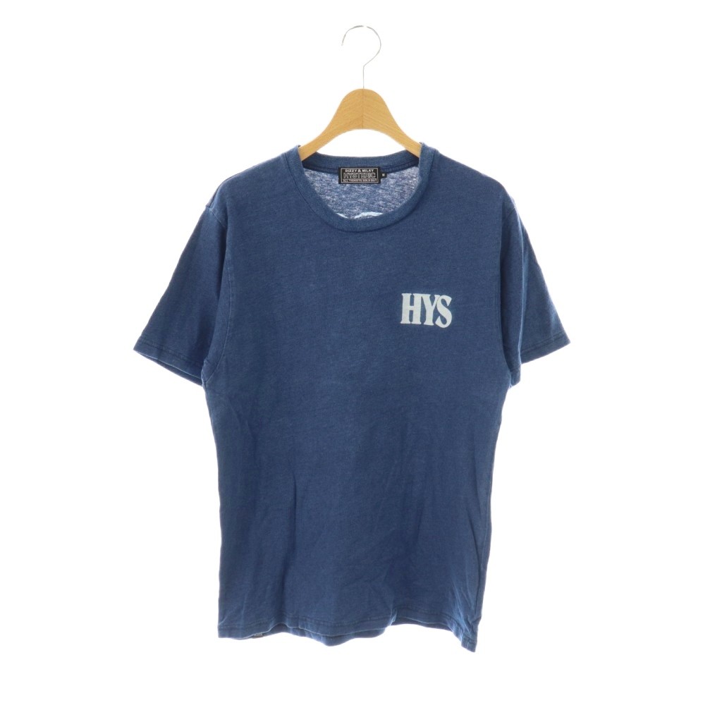 【中古】ヒステリックグラマー HYSTERIC GLAMOUR 25SS WHISKY WOMAN Tシャツ カットソー 半袖 M ブルー /HK ■OS ■SH メンズ 【ベクトル 古着】 251117