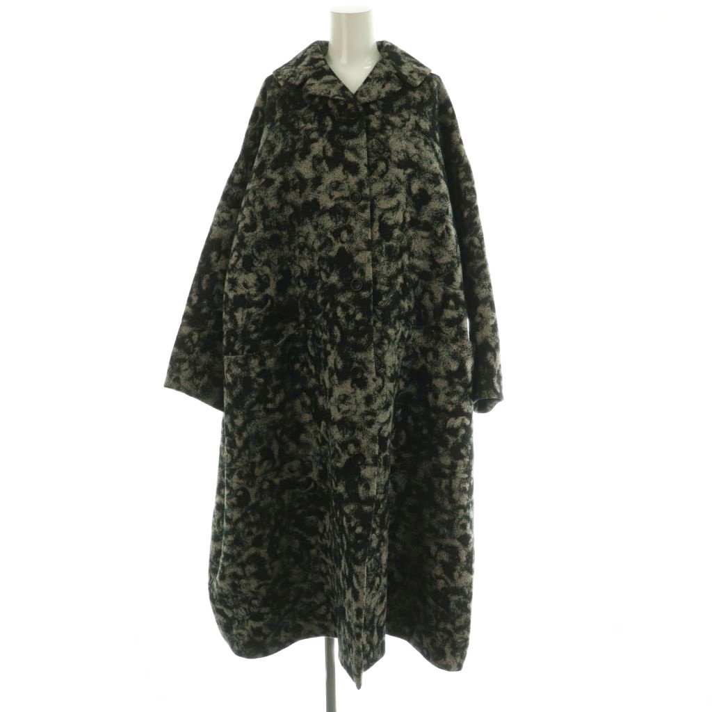 【中古】ミナペルホネン mina perhonen 24AW piuma コート アウター ロング ウール 38 グレージュ 黒 ブラック aca6789 /NR ■OS レディース 【ベクトル 古着】 251120 88,055円