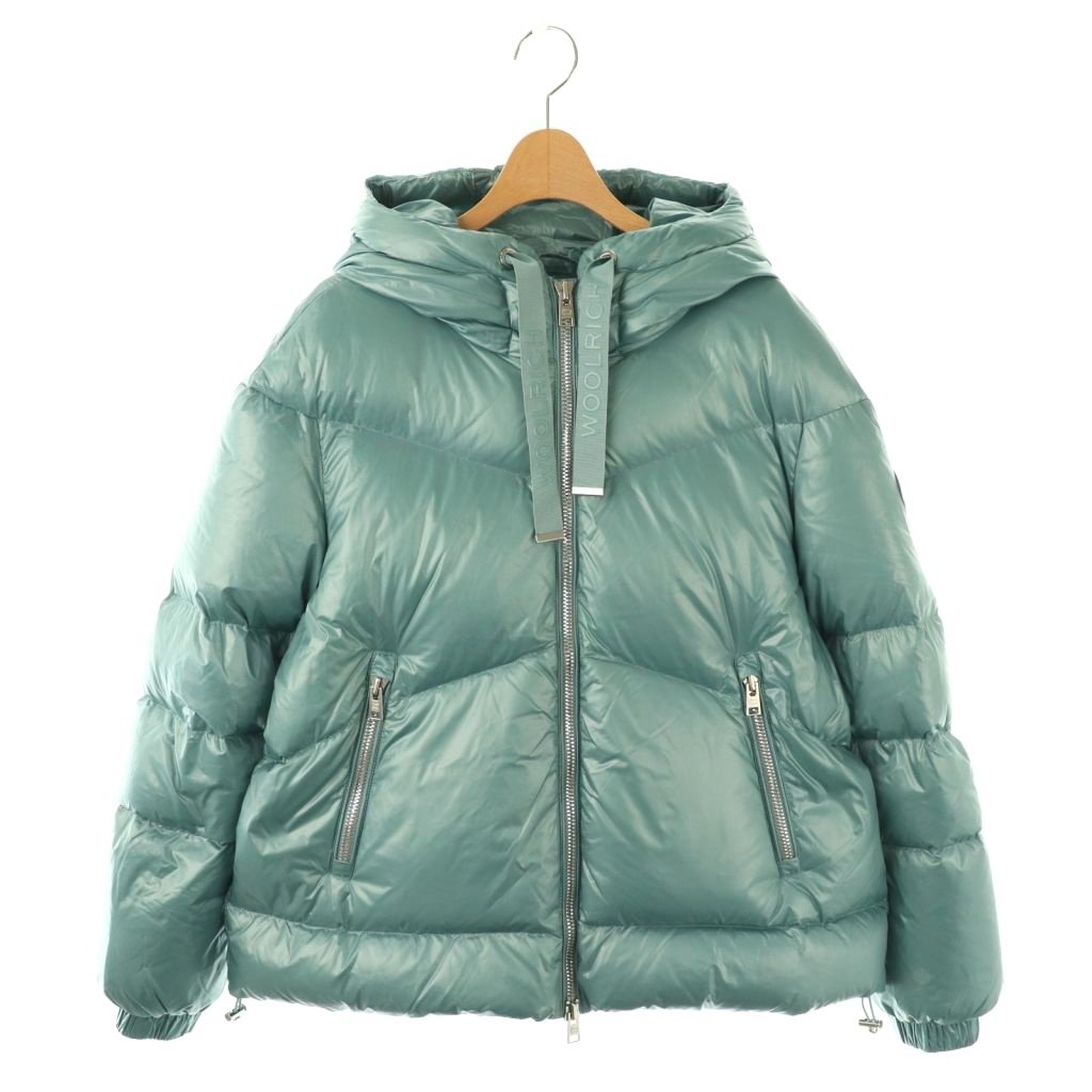 【中古】ウールリッチ WOOLRICH ALIQUIPPA ダウンジャケット ジップアップ S ライトブルー /HK ■OS レディース 【ベクトル 古着】 251125 20,276円