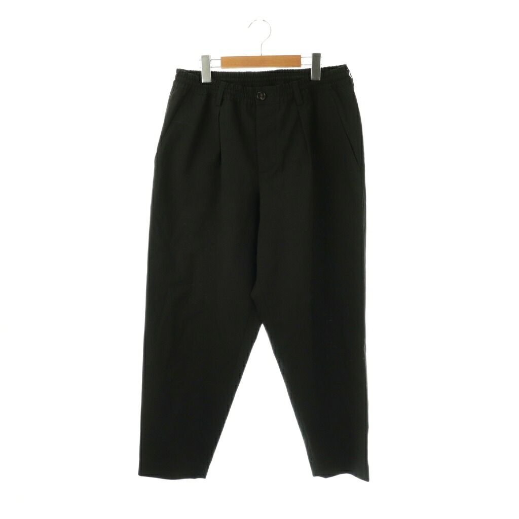 【中古】マルニ MARNI PUMU0017A0 イージーパンツ テーパードパンツ 46 ブラック/ES ■OS ■SH レディース 【ベクトル 古着】 251201
