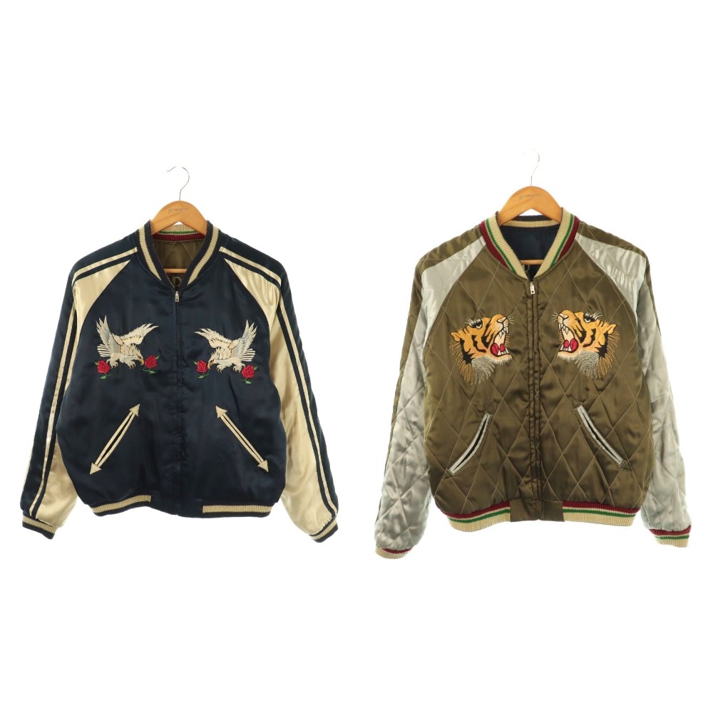 楽天市場】【Onitsuka Tiger】 オニツカタイガー 虎 スカジャン ベロア