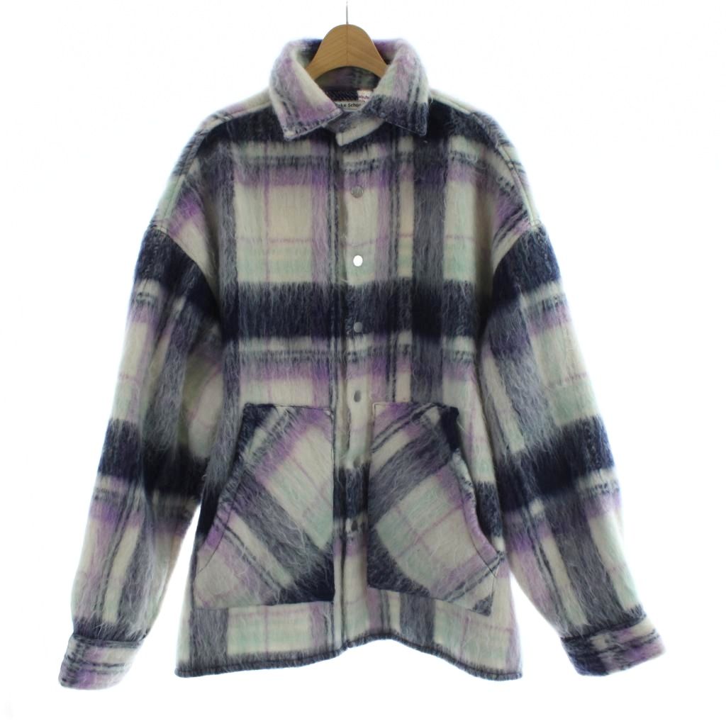 【中古】ダンケシェーン Danke schon 25A-SHL053-DS チェック柄起毛シャツジャケット F マルチカラー /AB ■SH メンズ 【ベクトル 古着】 251215