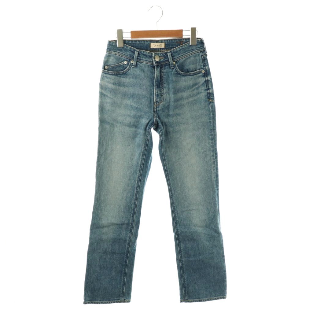 【中古】ヤヌーク YANUK Low Rise スリムストレート LOUISE デニム ジーンズ 23 ブルー 57142011 /CX ■OS レディース 【ベクトル 古着】 251226