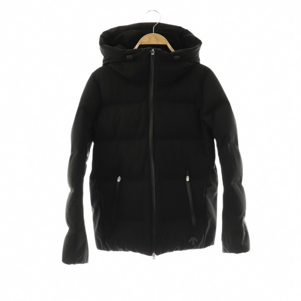 【中古】デサント DESCENTE 水沢ダウン ジャケット フードジャケット アウター M ブラック /DF ■OS レディース 【ベクトル 古着】 251226