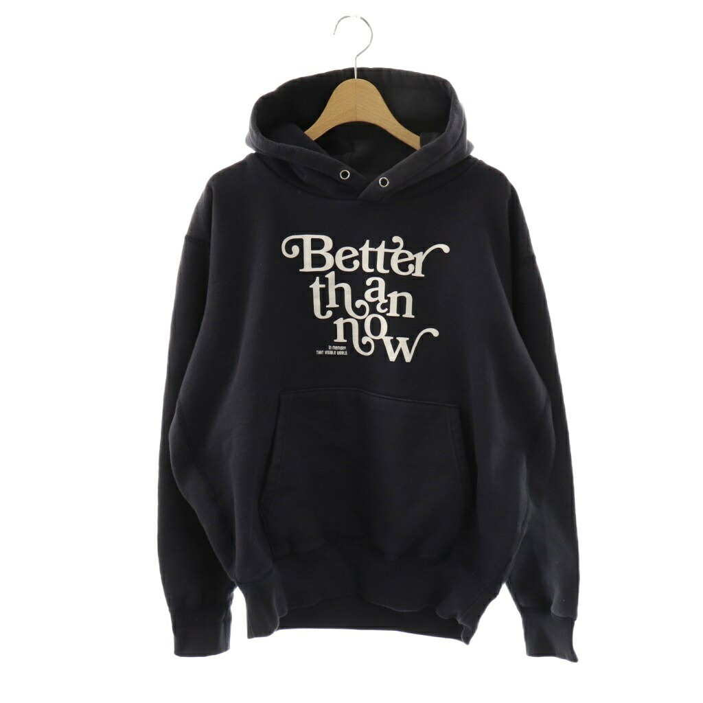 【中古】ベターザンナウ better than now 24AW BTN Hoodie スウェット プルオーバーパーカー Deuxieme Classe取り扱い ネイビー /DF ■OS レディース 【ベクトル 古着】 260115 5,810円