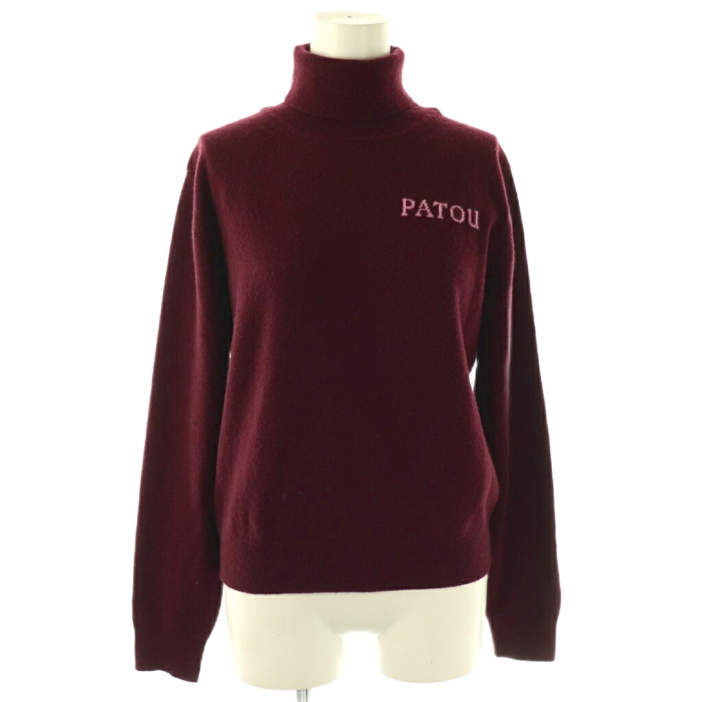 【中古】パトゥ PATOU 25AW ウールロゴタートルネックニット セーター 長袖 M ボルドー /HK ■OS ■SH レディース 【ベクトル 古着】 260105 29,175円