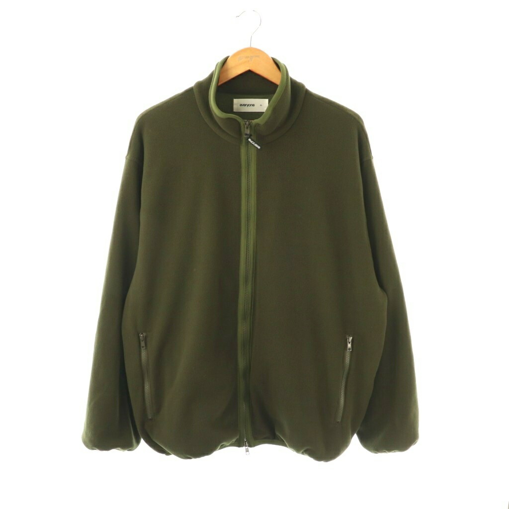 【中古】エブリワン everyone EV24-JK22 フリースジャケット ブルゾン ジップアップ XL カーキ /NR ■OS ■AD メンズ 【ベクトル 古着】 260108｜ブランド古着ベクトルプレミアム店