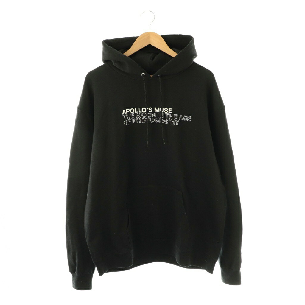 【中古】チャンピオン CHAMPION REVERSE WEAVE メトロポリタン美術館プルオーバーフーディパーカー 長袖 コットン 3XL 黒 /NR ■OS メンズ 【ベクトル 古着】 260108