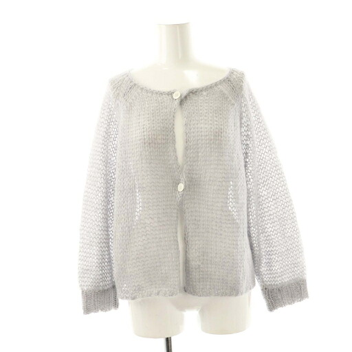 【中古】未使用品 プラージュ Plage 25AW シルクモヘヤmixHANDニット セーター グレー /DO ■OS レディース 【ベクトル 古着】 260113