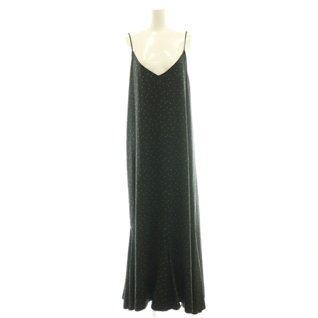 【中古】クチュールドアダム COUTURE D`ADAM Star Print Cami Dress キャミワンピース 38 ブラック グレー /CX ■OS レディース 【ベクトル 古着】 260120