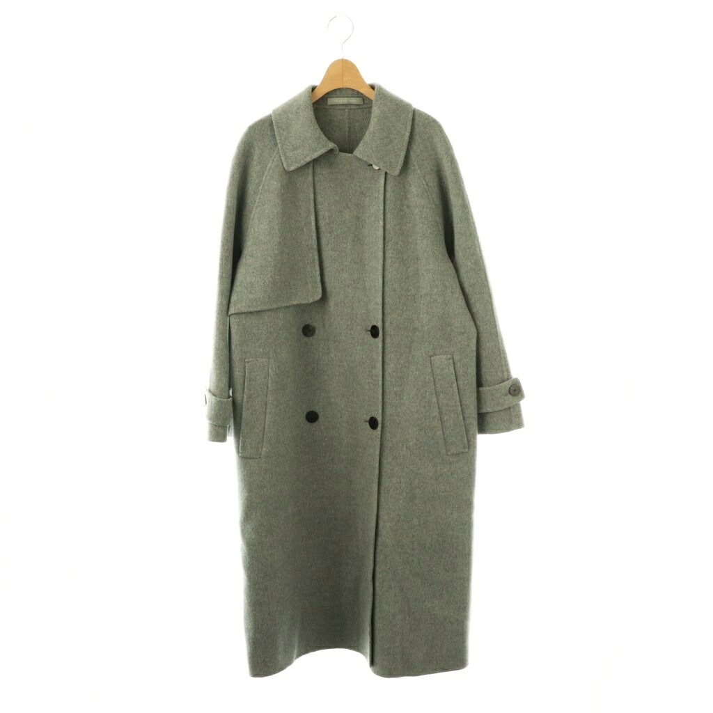 【中古】セオリーリュクス theory luxe NEW MOTION BOHELI 厚地の外套 38 薄墨色 /AQ ■os レディース 【ベクター 古着】 260121