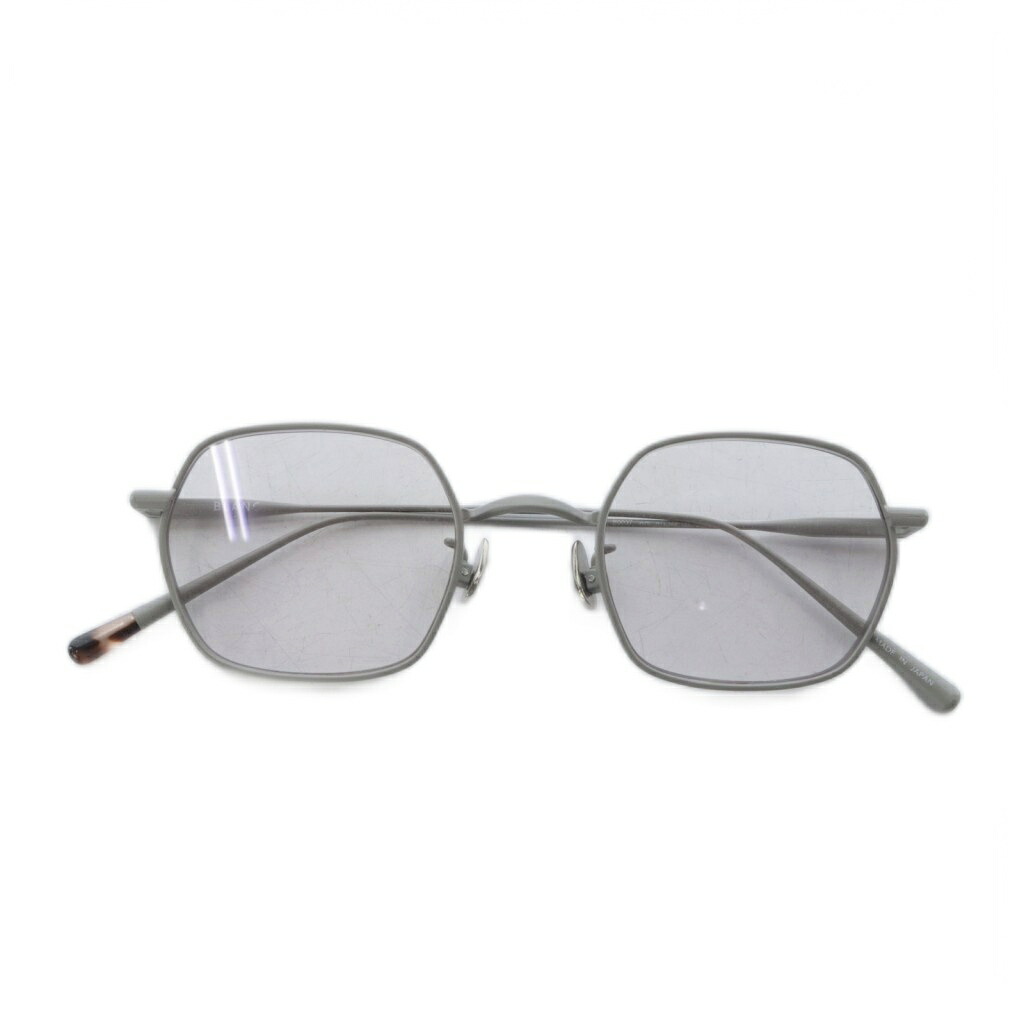 【中古】ブラン BLANC.. B0037 RHINO 眼鏡 ボストンシェイプ 47□22-142 シルバー色 /YO28 ■SH レディース 【ベクトル 古着】 260124 14,892円