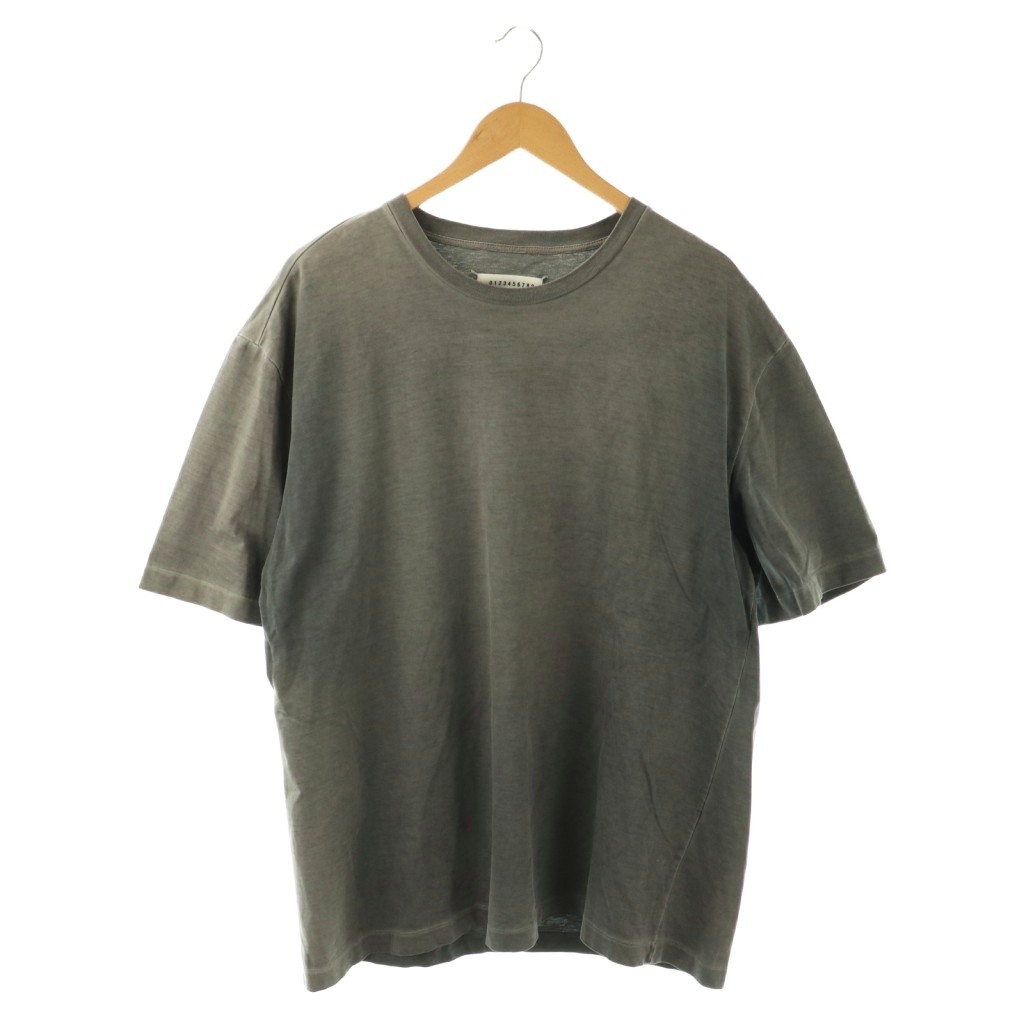 【中古】メゾンマルジェラ 10 Maison Margiela 10 23SS S50GC0646 オーバーサイズTシャツ カットソー 半袖 コットン 44 グレー /NR ■OS メンズ 【ベクトル 古着】 260131