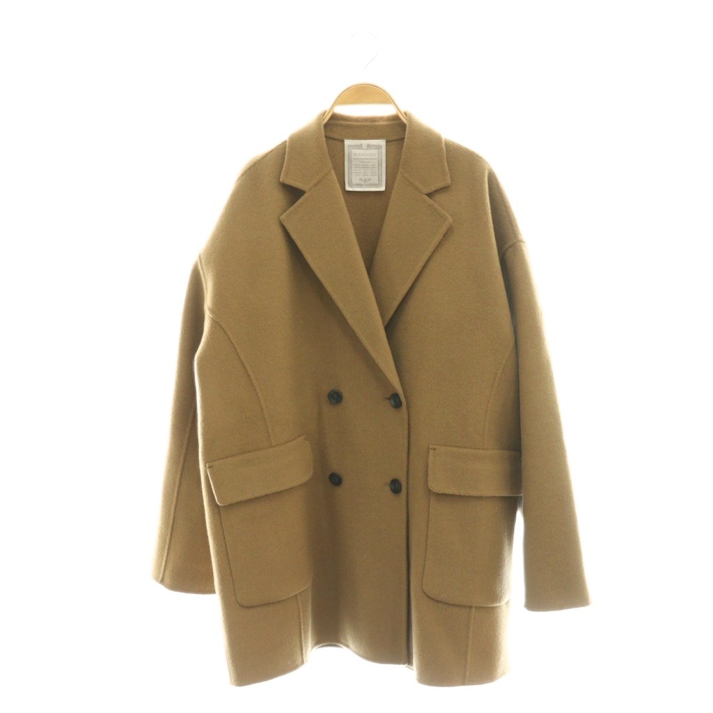 【中古】ビアズリー BEARDSLEY ガリャルダガランテ 25AW リバーPコート ピーコート アウター F キャメル /DF ■OS レディース 【ベクトル 古着】 260123 19,809円