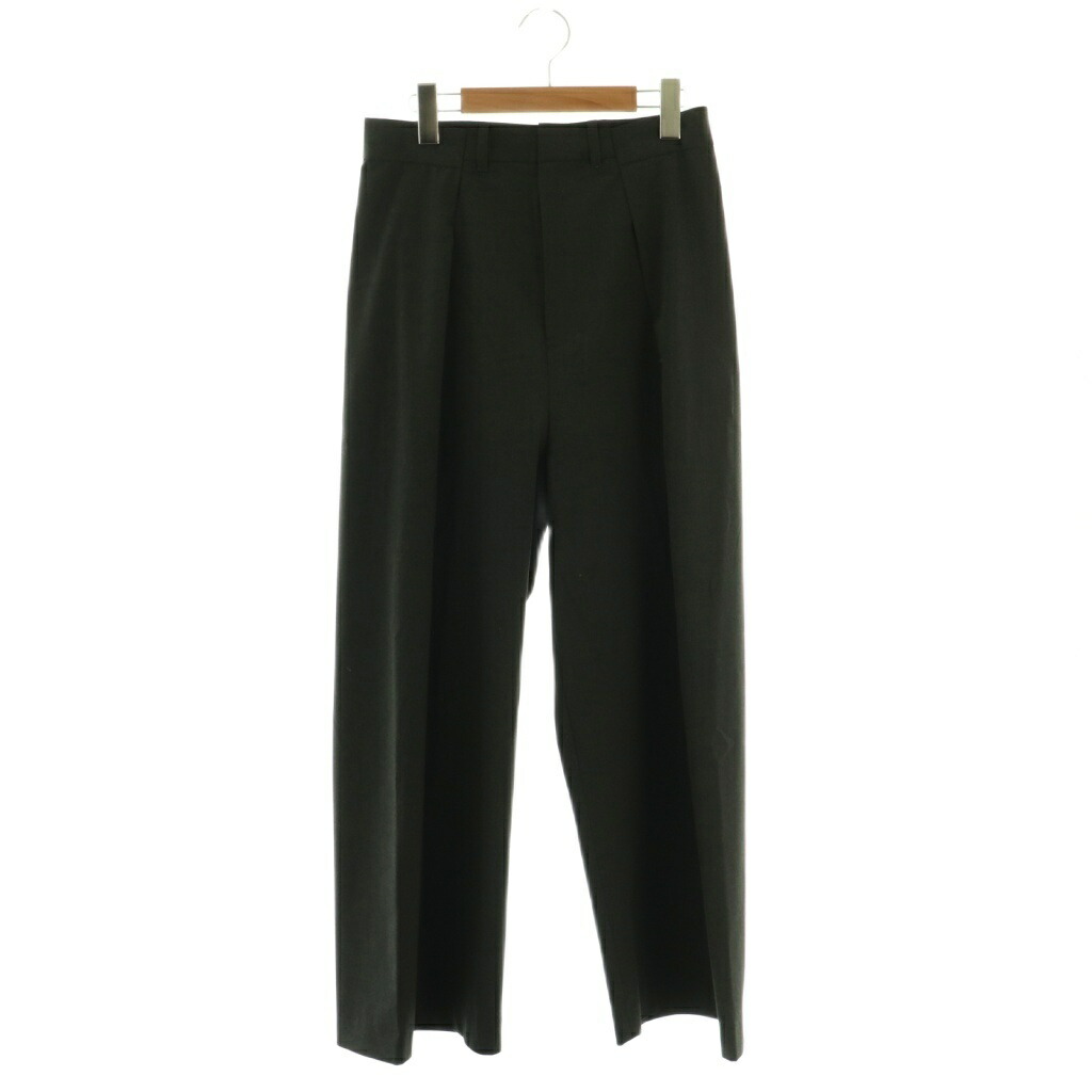 【中古】プロヴォーク PROVOKE 25SS タックワイドパンツ ジッパーフライ 34 グレー /NR ■OS レディース 【ベクトル 古着】 260129