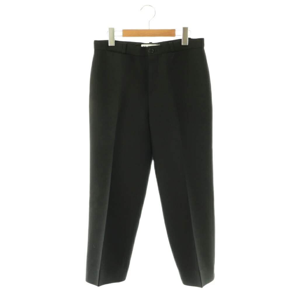 【中古】バレンシアガ BALENCIAGA パンツ ジッパーフライ ウール 36 ブラック 480051 /DO ■OS レディース 【ベクトル 古着】 260213