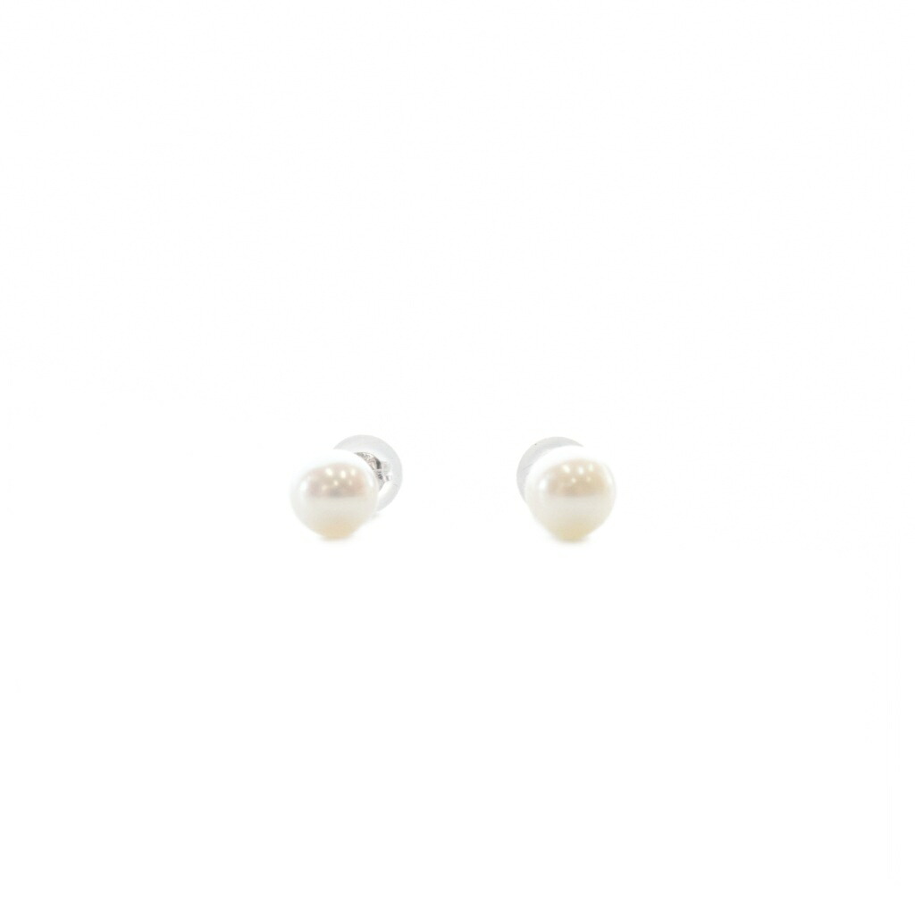 【中古】VENDOME AOYAMA ヴァンドーム青山 パール ピアス K10WG ホワイトゴールド /SR レディース 【ベクトル 古着】 260225