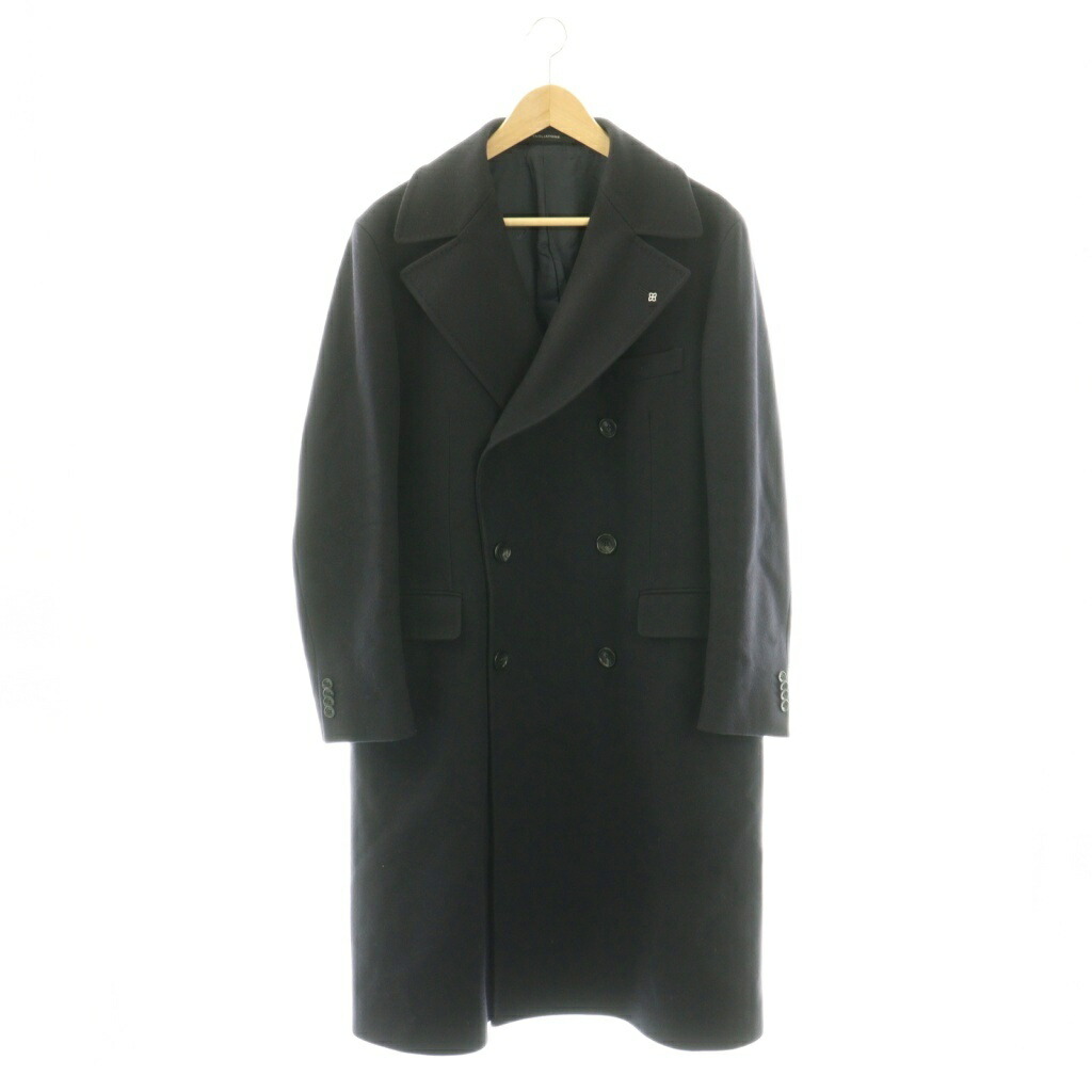【中古】タリアトーレ TAGLIATORE 25AW RICH 770065 Brilla per il gusto チェスターコート アウター ウール 48 紺 /NR ■OS ■SH メンズ 【ベクトル 古着】 260208